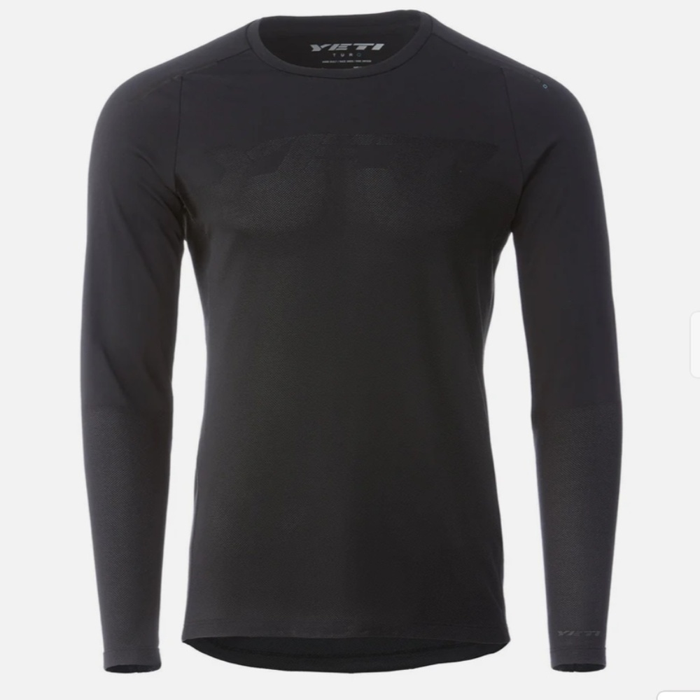 YETI TURQ Air Long Sleeve Jersey Black women’s Size S | Performance MTB Base